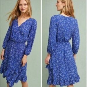 Plenty by Tracy Reese for Anthropologie long sleeve star print spring dress